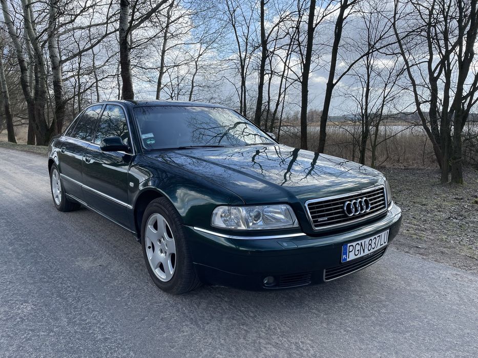 Audi A8 D2 FL V8 Quattro 4X4 Świetny Stan, Solar, Navi, Recaro, PDC