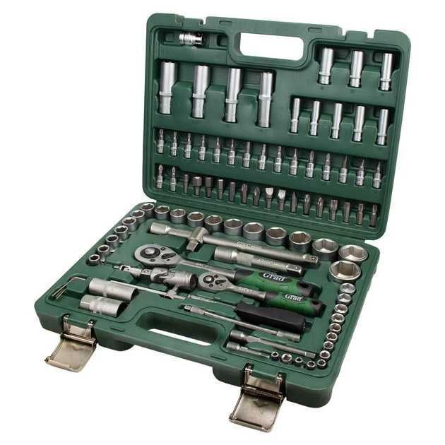 Набор инструментов насадок 94шт Grad 6004265. Набір інструментів