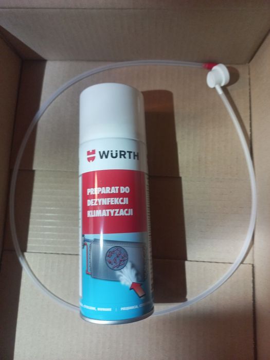 Wurth- dezynfekcja klimatyzacji.  Nowe.