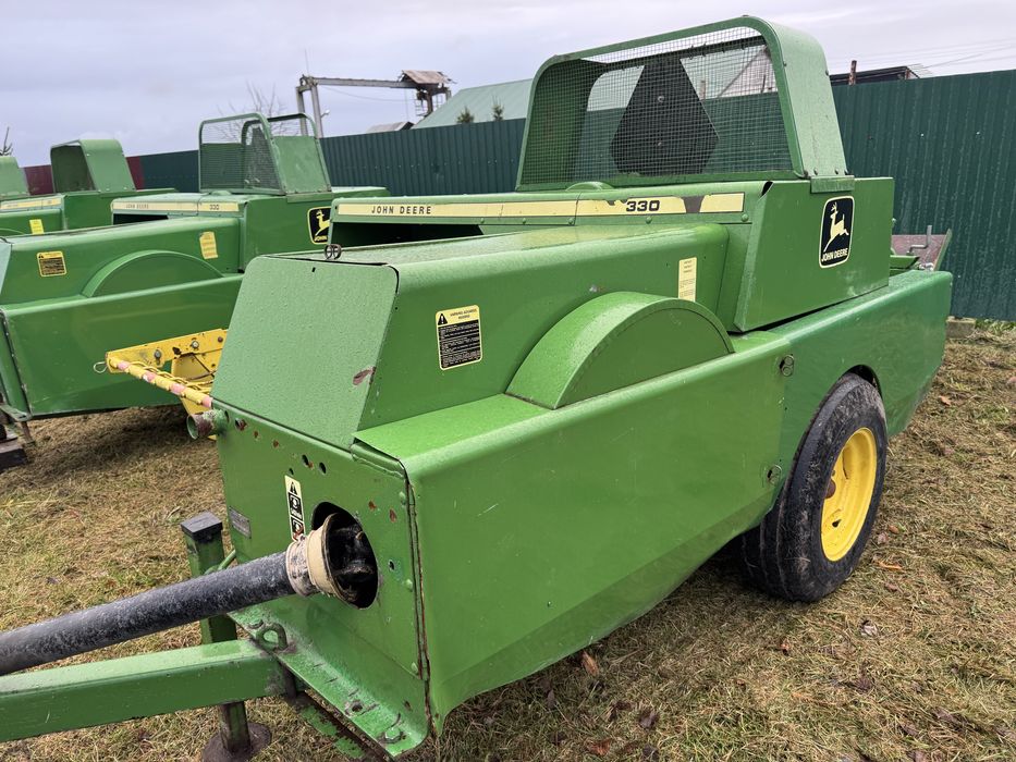 John Deere 330 Тюковий Прес Підбирач Пресс подборщик як (332-336-339)