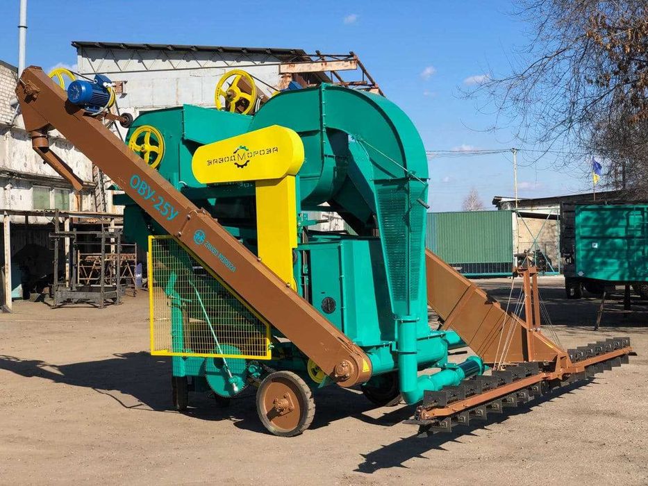 Очисник вороху посилений ОВУ-25 з циклоном і тримером «ЯСТРУБ»