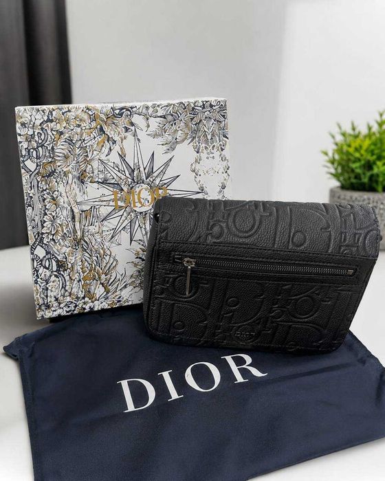 Чоловіча сумка через плече Dior | Нова | Преміум якість | Комплект