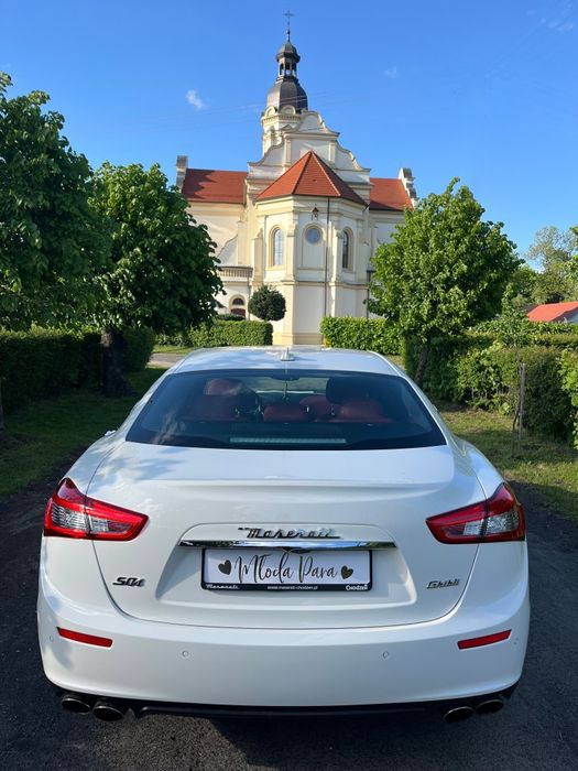 Maserati Ghibli - samochód do ślubu