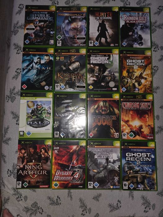 Stare gry na xbox Klasyczny  chodzą na xbox 360