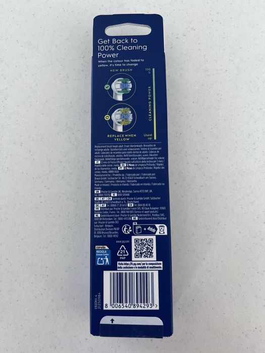 Końcówki do szczoteczki Oral-B  PRO