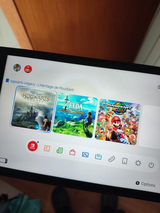 Nintendo Switch 2 + 3 jogos instalados