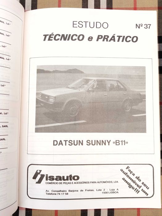RTA Nissan / Datsun Sunny B11