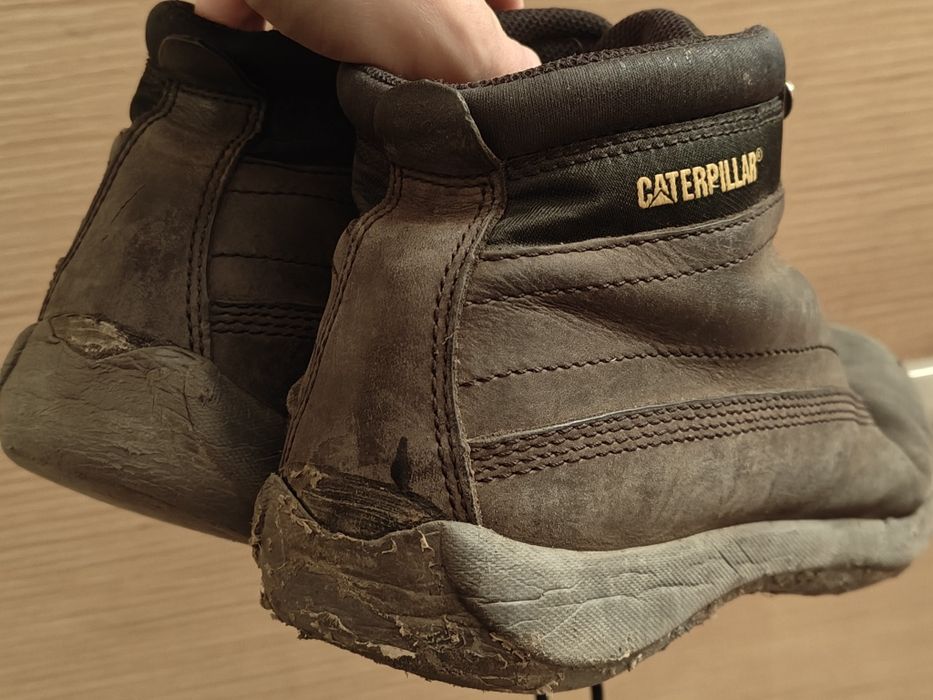 Оригинал CATERPILLAR Нубук Крутые Рабочие Ботинки 45й (29см) Под Ремон