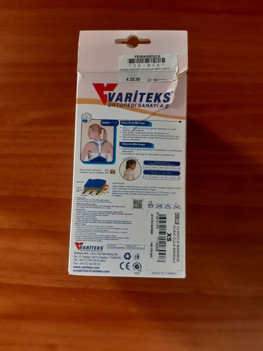 Imobilizador clavícula Ref. 118 XS