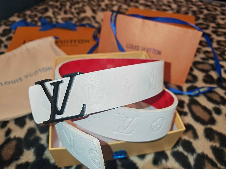 Biały Pasek LV Louis Vuitton