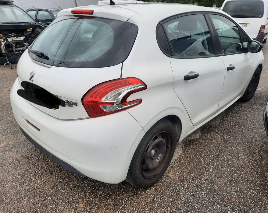 Peças Peugeot 208 1.6hdi motor 9HP, frente completa, kit airbags, tras
