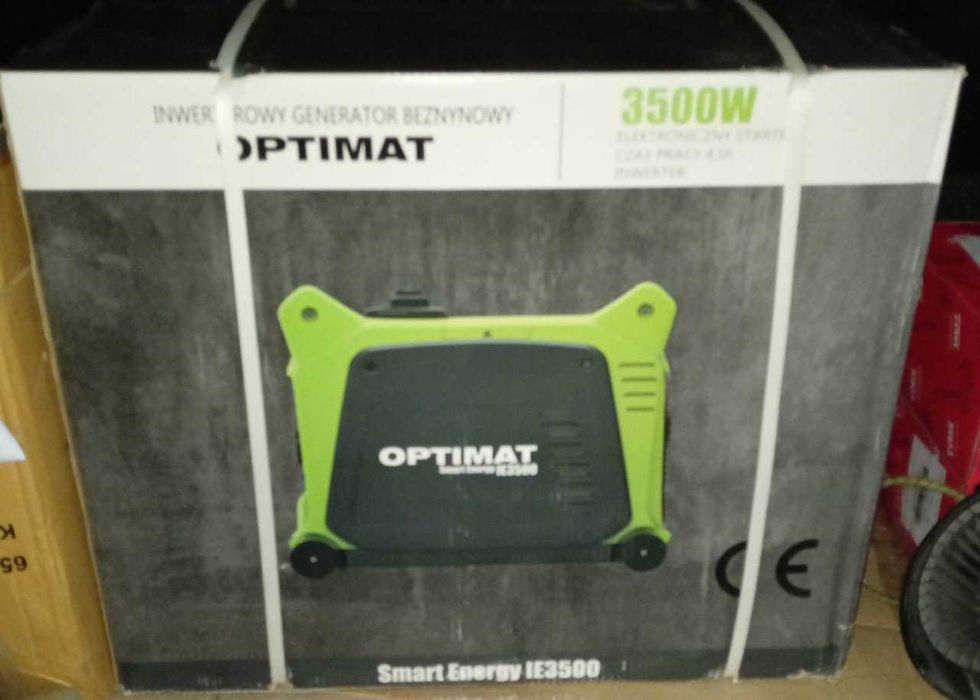 інверторний генератор Optimat 3,5 квт мідна обмотка+масло Mobil
