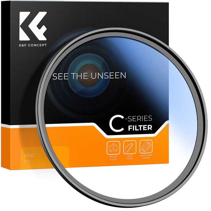 K&F Concept UV Slim 43mm (Filtro UV) - SELADO