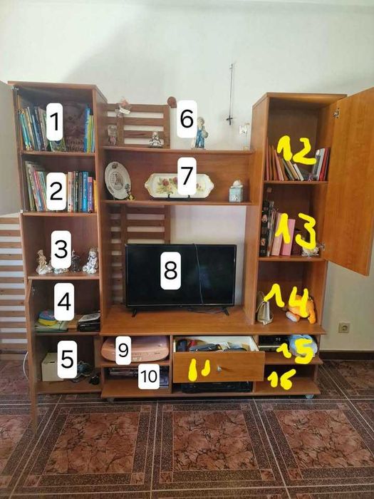 Móvel + Mesa de sala