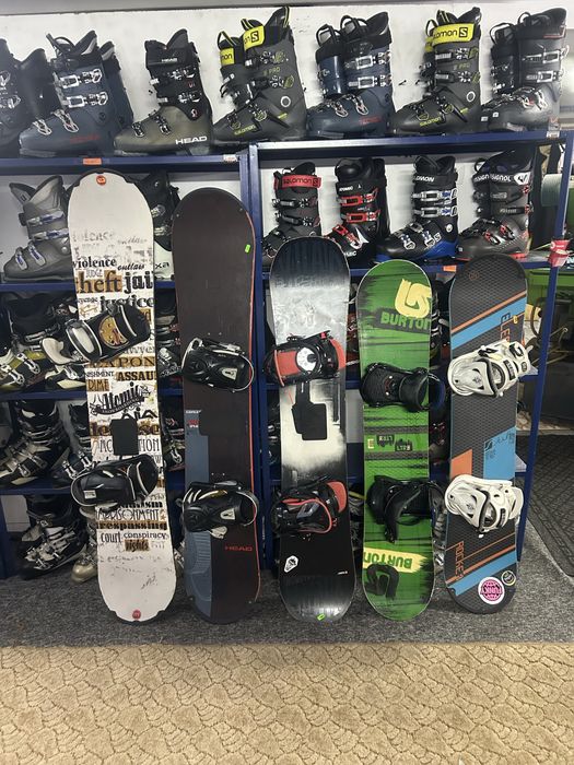 Deska snowboard.