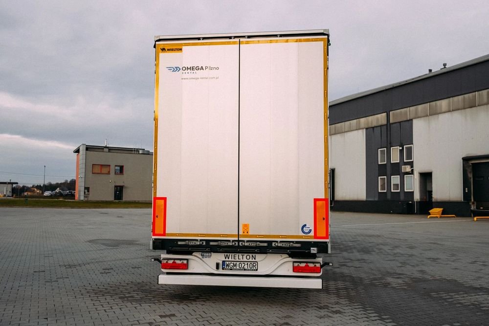 Wielton Ns-3 Mega  Mega Wielton Oś Podnoszona