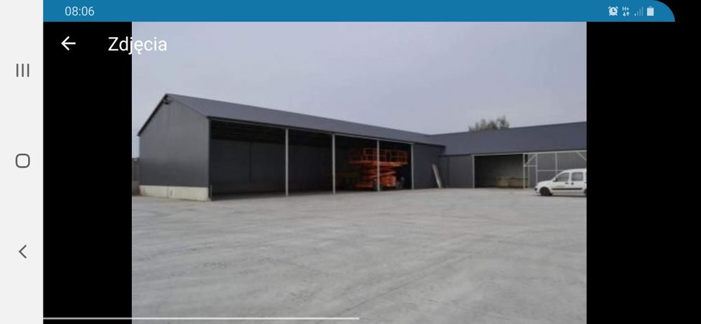 Hale namiotowe magazynowe