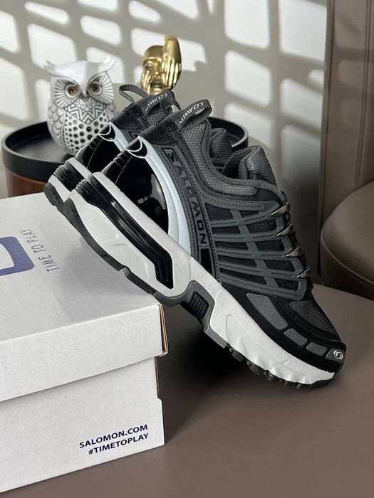 АКЦІЯ! Salomon ACS Pro GTX Black Grey White 41 42 43 44 45 46 гортекс