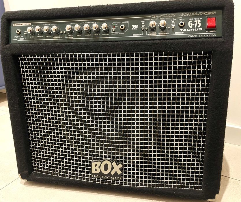 Combo Gitarowe G-75 Taurus o mocy 75W z głośnikiem 12", 2-kanałowe