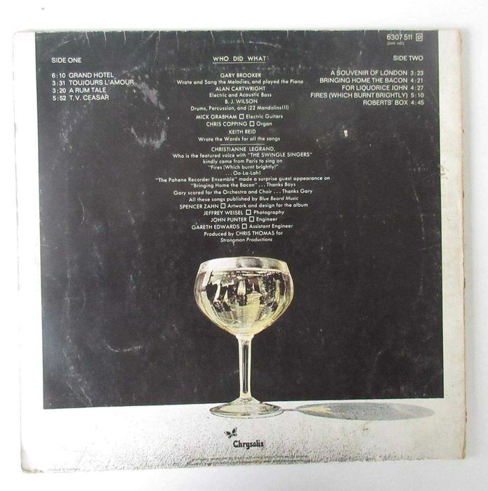 PROCOL HARUM - Grand Hotel (LP)