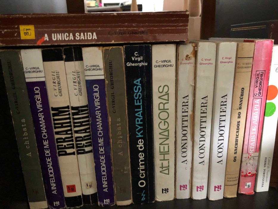 c virgil gheorghiu, livros do autor, preço por livro, portes grátis