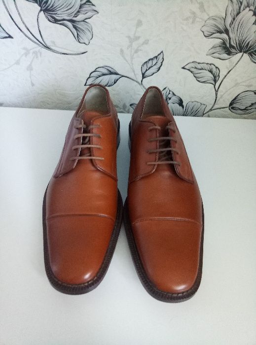 Туфли дерби от английского бренда Paul Andrew 41-41,5р