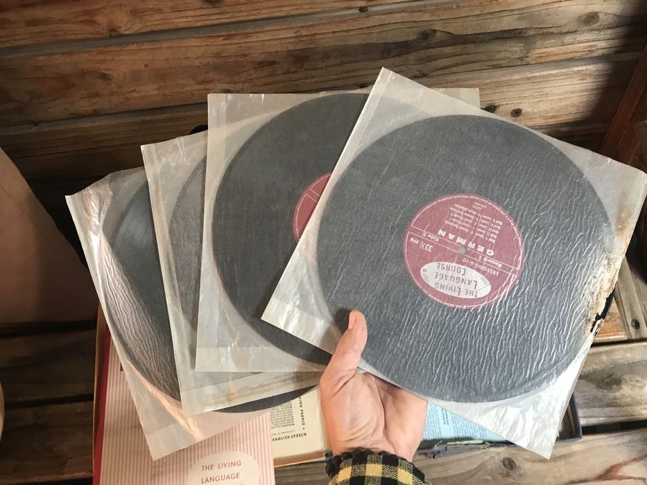 Curso de alemão em Vinyl “The living Languagr Courses”