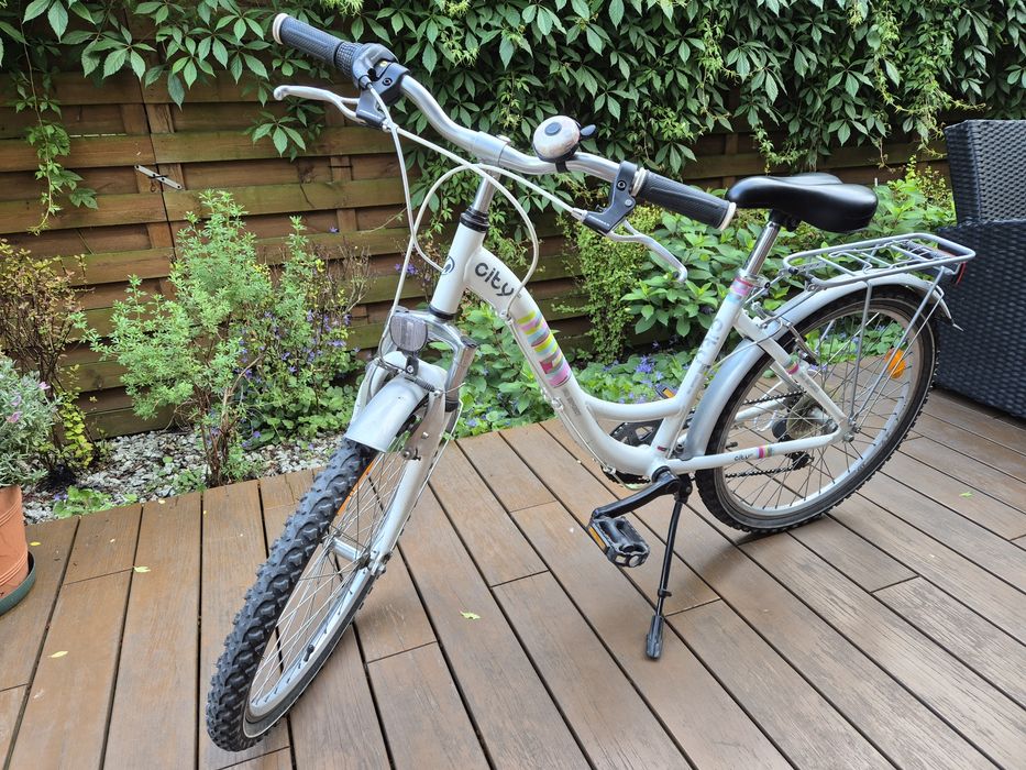 Rower dziewczęcy. Doby stan. Koło 24"