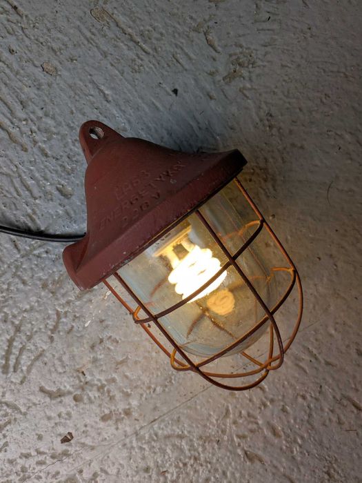 Lampa przemysłowa Vintage Loft - ENERGETYKA SOPOT LA63