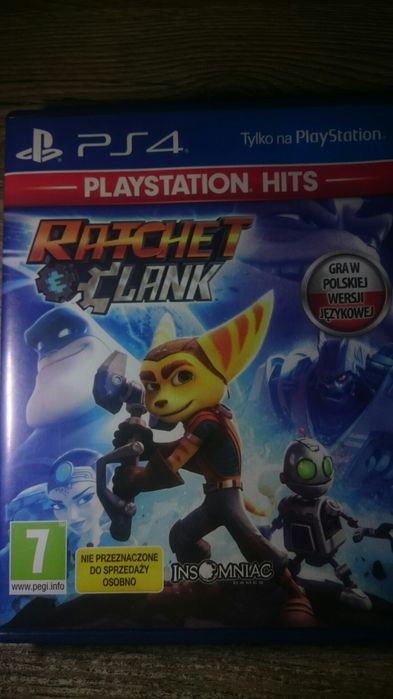Gra Ratchet Clank ps4 PL polska wersja playstation 4 LEGO