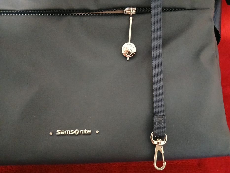 Samsonite mala/bolsa azul marinho