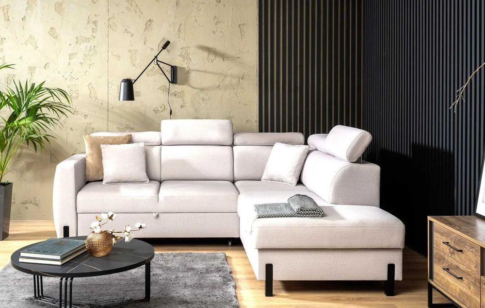 Producent | Narożnik TULIO B | Spanie + pojemnik | Dostawa | FV IPHONE