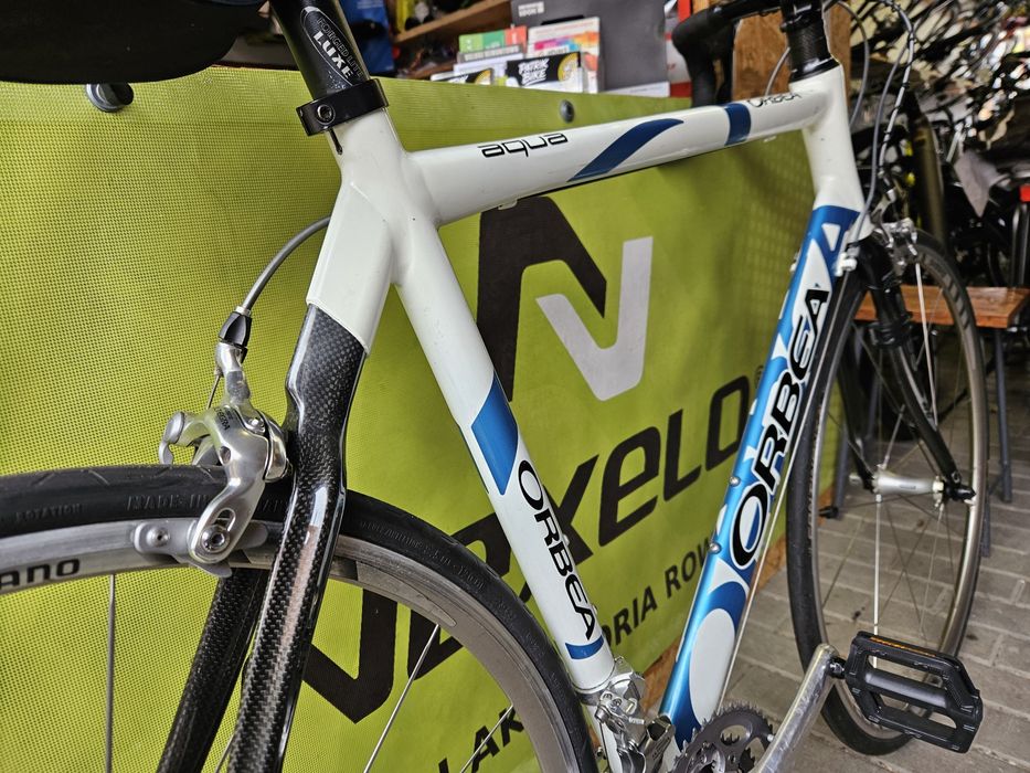 ORBEA AQUA używany rower szosowy szosa SHIMANO ULTEGRA karbon
