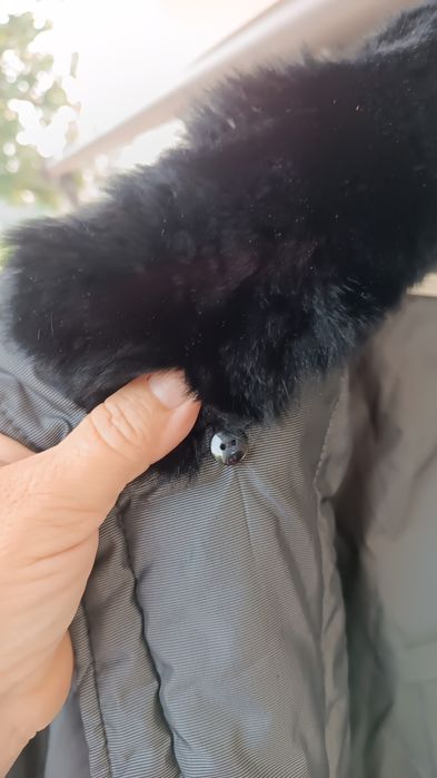 Куртка зимняя на подкладке ,длинная.