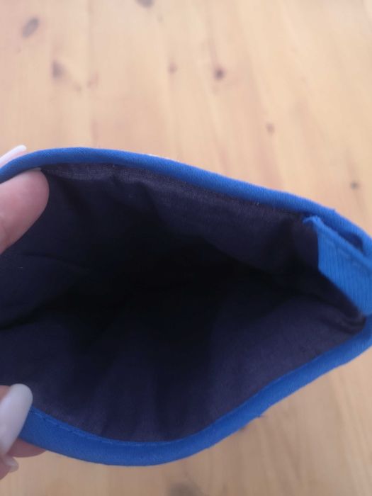 Pega de cozinha com tema "lenço dos namorados"