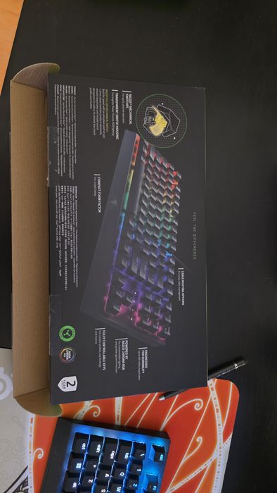 Teclado Mecânico Razer BlackWidow V3 TKL (Como Novo)