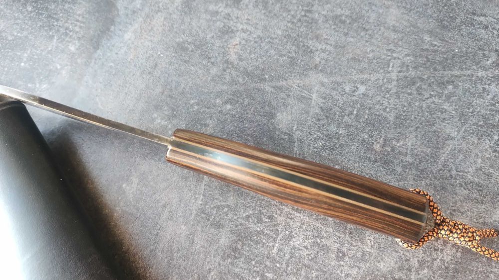 Nóż ZZ CUSTOM Knives, Nessmuk, NCV1, Dymonwood