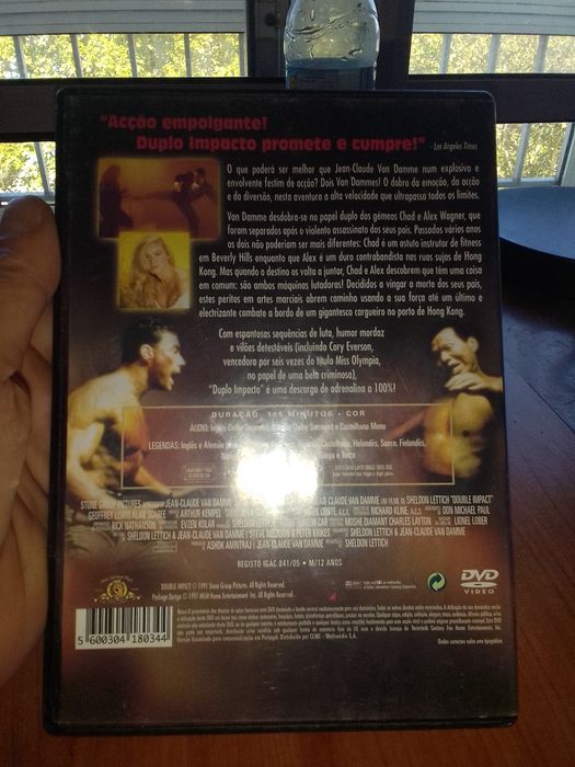 Dvd filme Duplo impacto