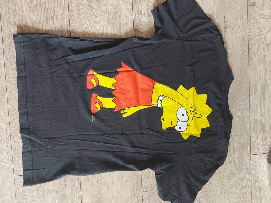 Koszulka t-shirt chłopięca bawełniana The Simpsons H&M rozm. S