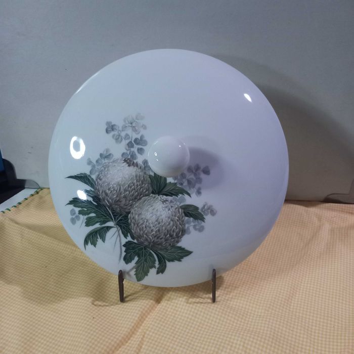 Tampa terrina porcelana S.P. Coimbra