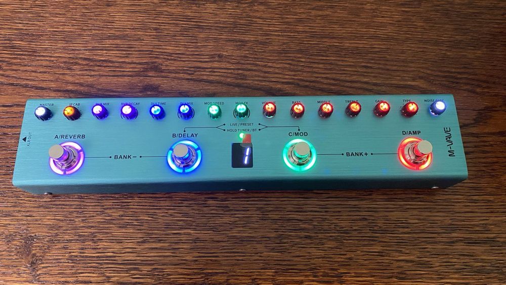 M-vave Tank-G / Tank-B Процесори для гітари та баса