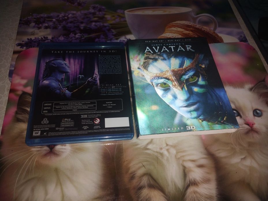 Avatar Blu-ray 3d lub 2d plus dvd po polsku