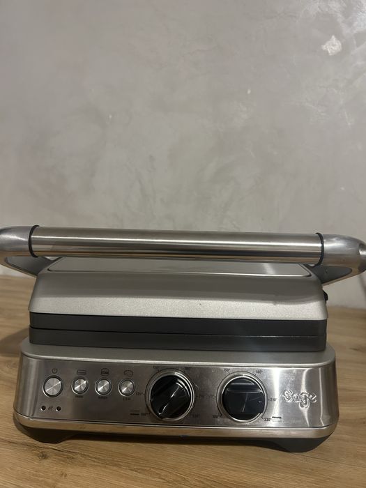 Електрогриль Sage SGR700BSS BBQ & Press Grill в ідеальному стані
