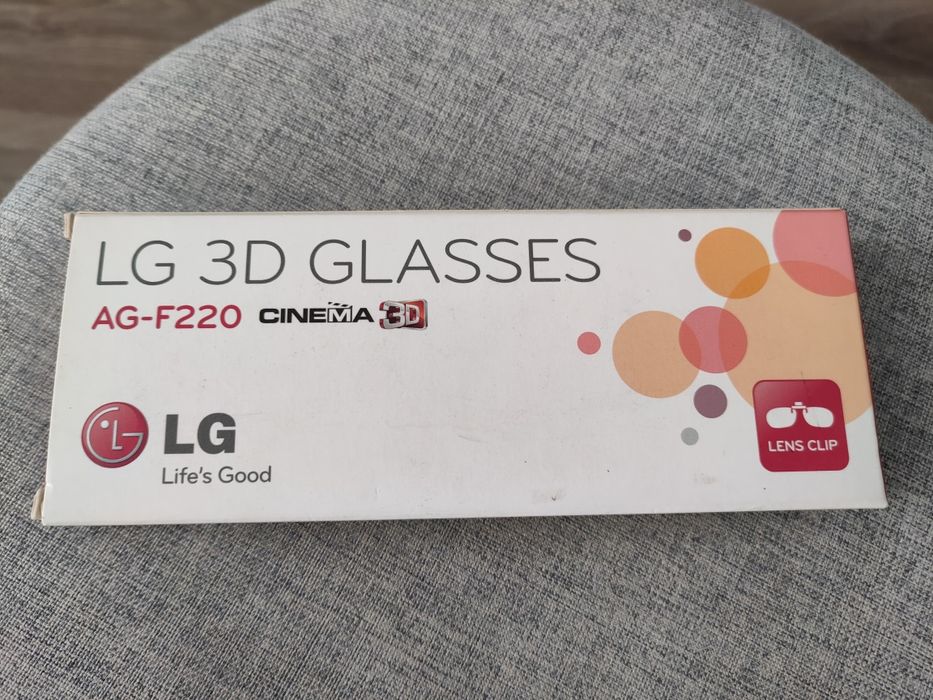 Nowe okulary 3D LG AG-F220