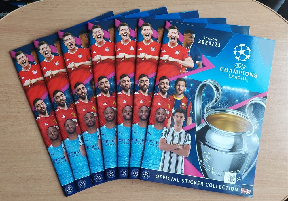 Champions League 20/21 - Album na naklejki