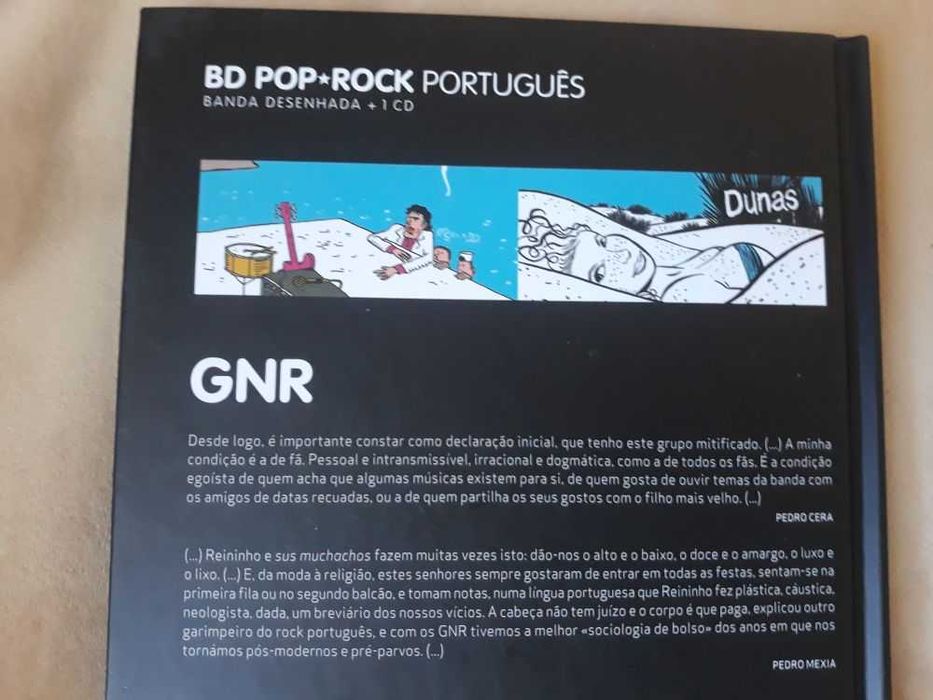 CD e BD pop rock português GNR Novo selado