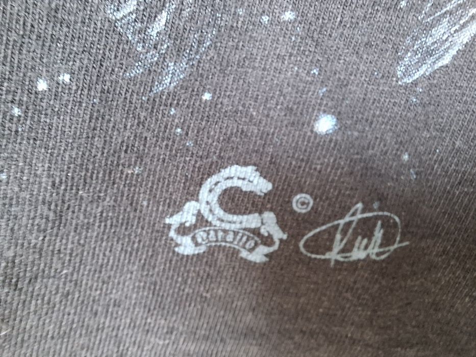 Czarny T-shirt Caballo UNISEX