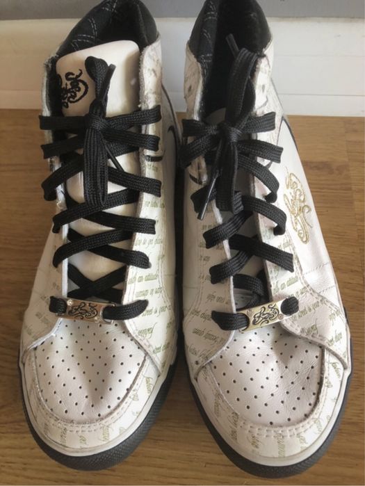 Skórzane sneakersy trampki damskie Karl Kani 39