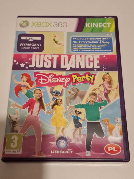 Gra Xbox 360 Kinect just Dance Disney Party, stan idealny PL