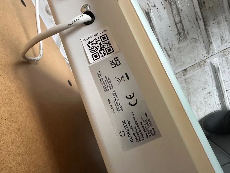 Nowy grzejnik przenośny konwektor marki Klarstein 1000 watt.